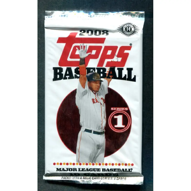 2008 Topps Baseball Unopened Series 1 Pack (Hobby)