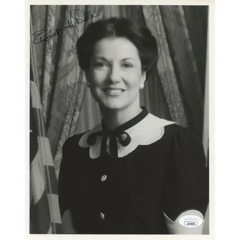 Elizabeth Dole Former Senator Authentic Signed 8x10 Photo JSA #AX48084