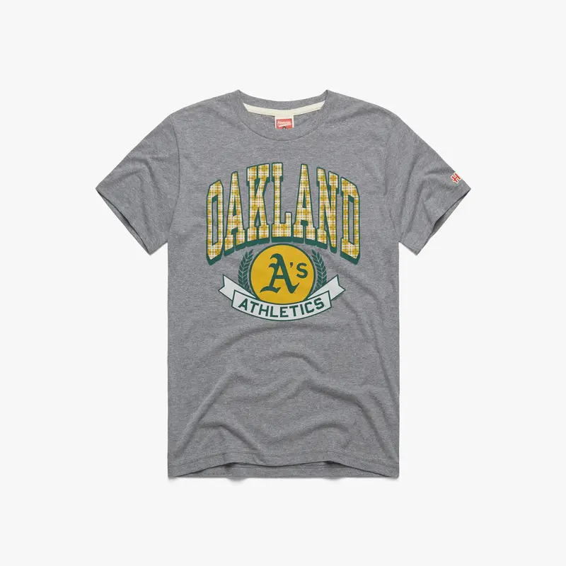 Oakland A's Plaid