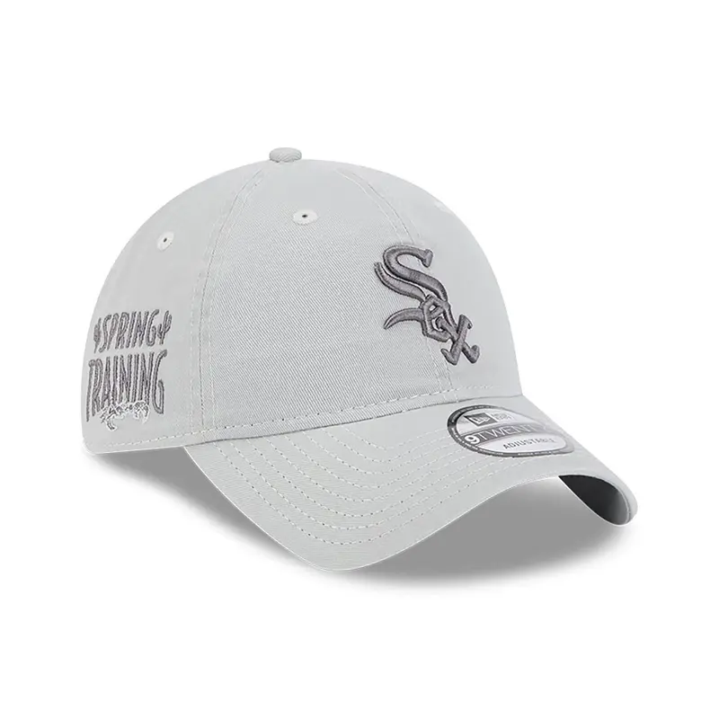 Chicago White Sox Spring Training Fan Pack 2025 Light Grey 9TWENTY Adjustable Cap