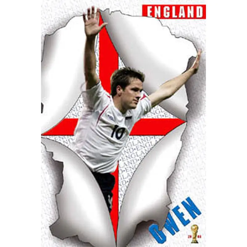 Michael Owen "Breakthrough" - UK Posters 2006
