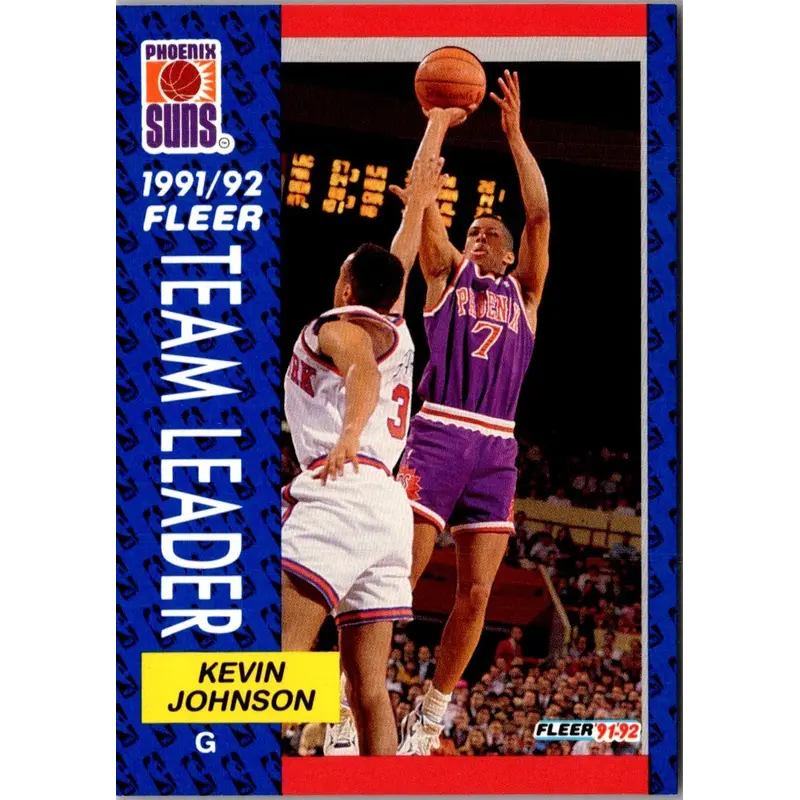 1991 Fleer Kevin Johnson #392