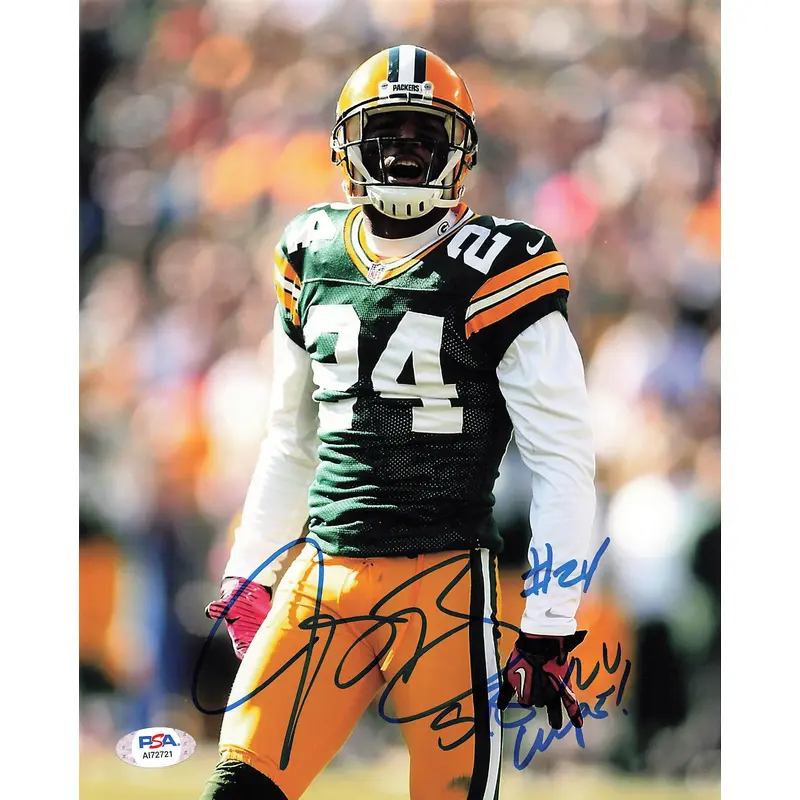 JARRETT BUSH Signed 8X10 PHOTO PSA/DNA Green Bay Packers Autographed