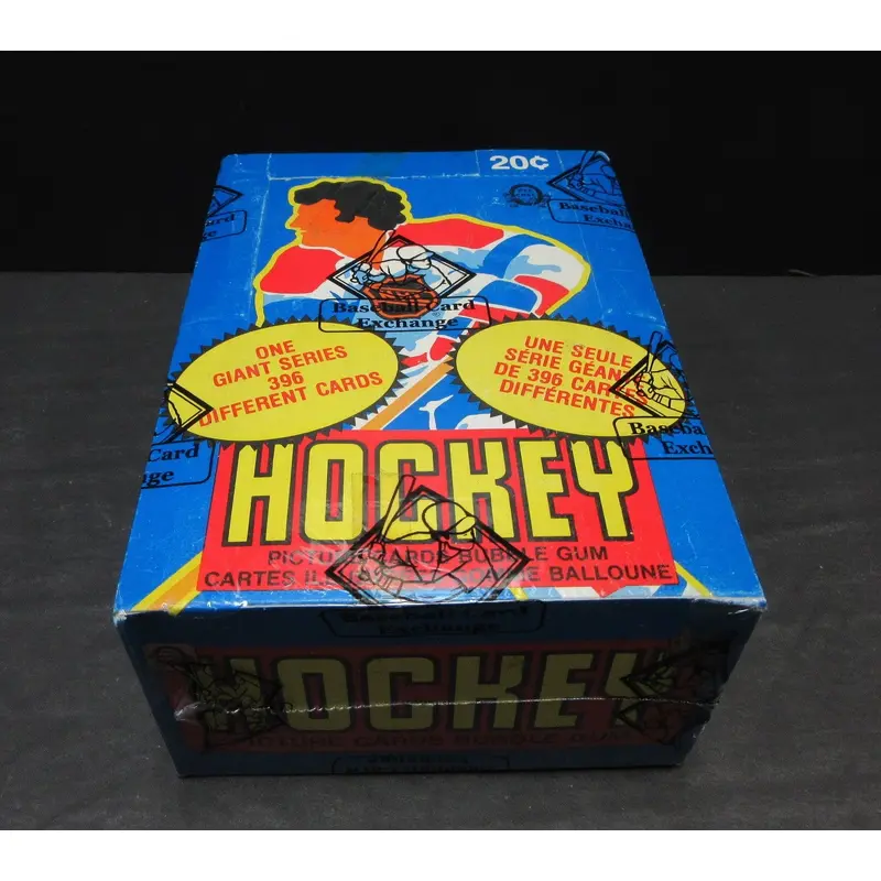 1980/81 OPC O-Pee-Chee Hockey Unopened Wax Box (Authenticate)