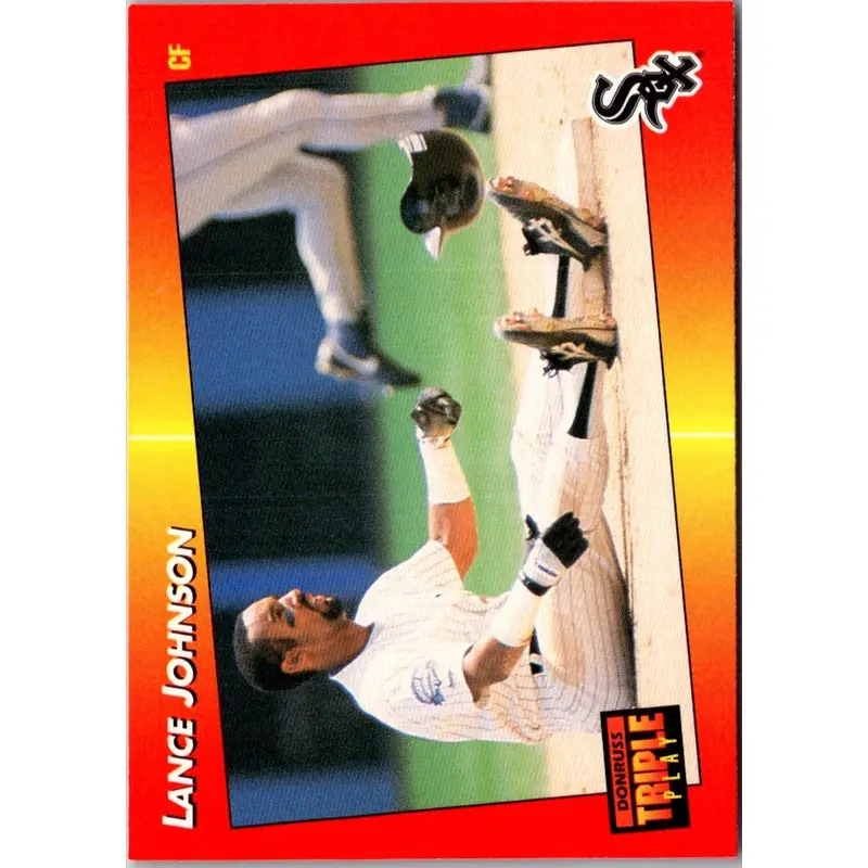 1992 Triple Play Lance Johnson #239