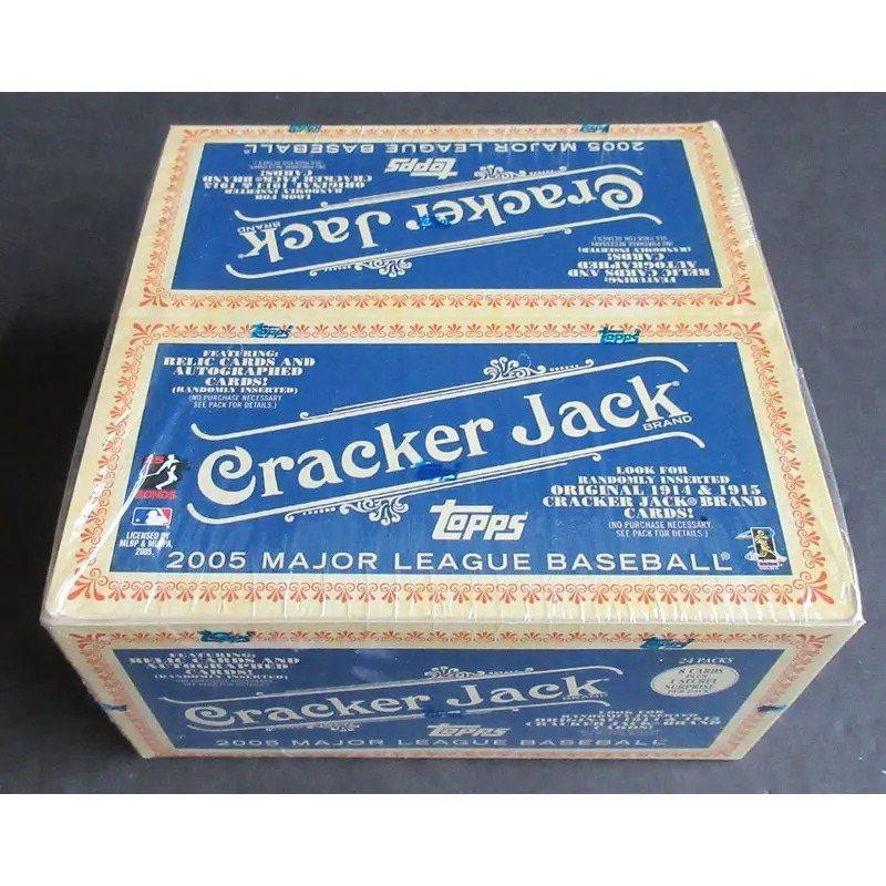 2005 Topps Cracker Jack Baseball Box (24/8)