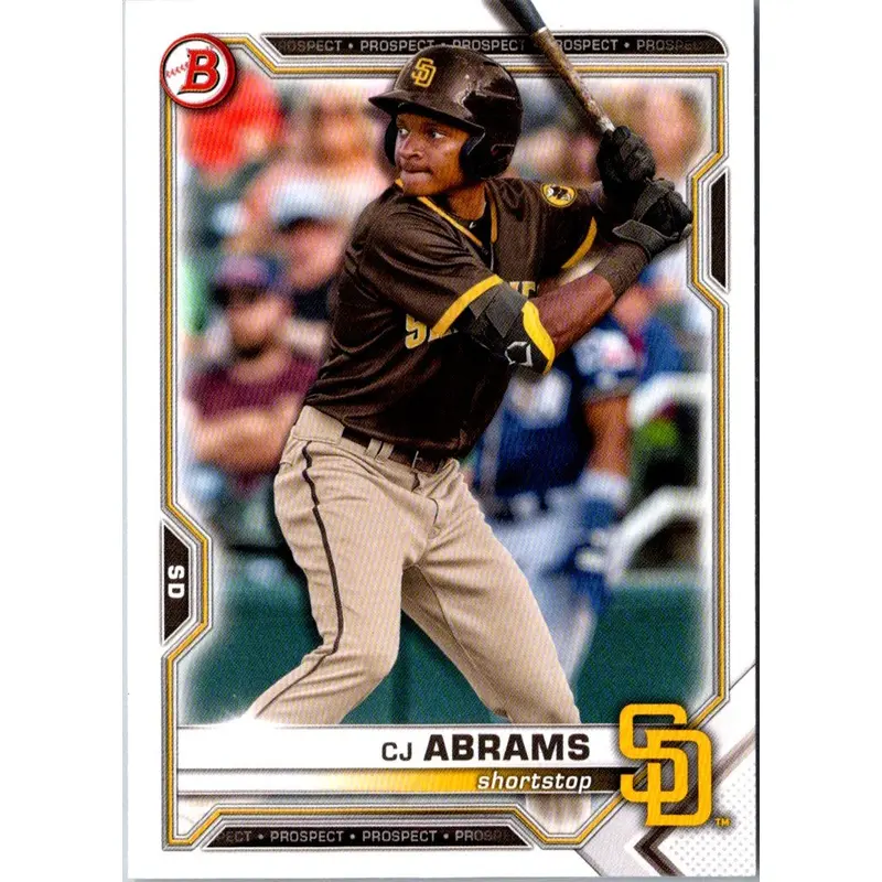 2021 Bowman Draft CJ Abrams #BD-76