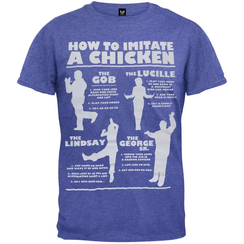 Arrested Development - How to Imitate a Chicken Soft T-Shirt