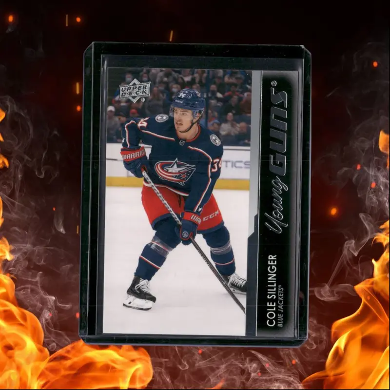 2021-22 Upper Deck Cole Sillinger Young Guns (B) Rookie #498