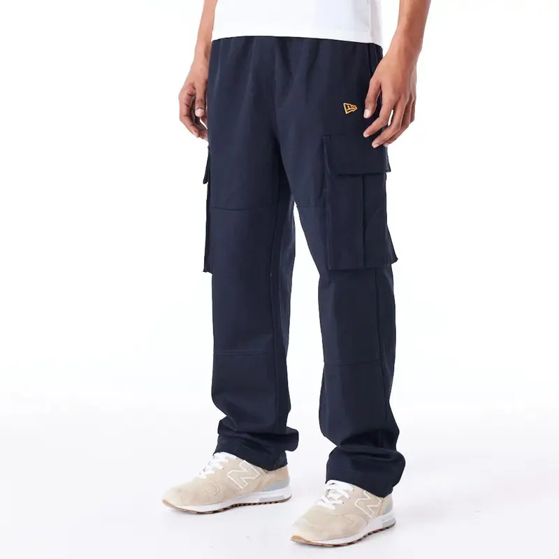New Era Black Cargo Trousers