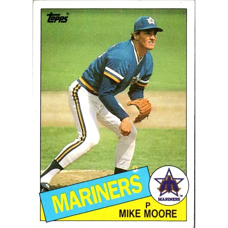 1985 Topps Mike Moore #373
