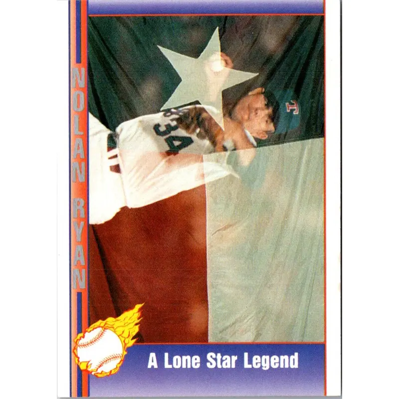 1991 Pacific Nolan Ryan Texas Express I A Lone Star Legend #100