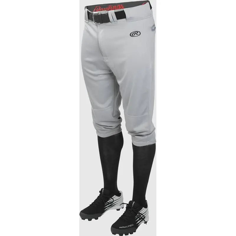 New Rawlings Launch Knicker Baseball Pants Adult Size XL- Blue Grey
