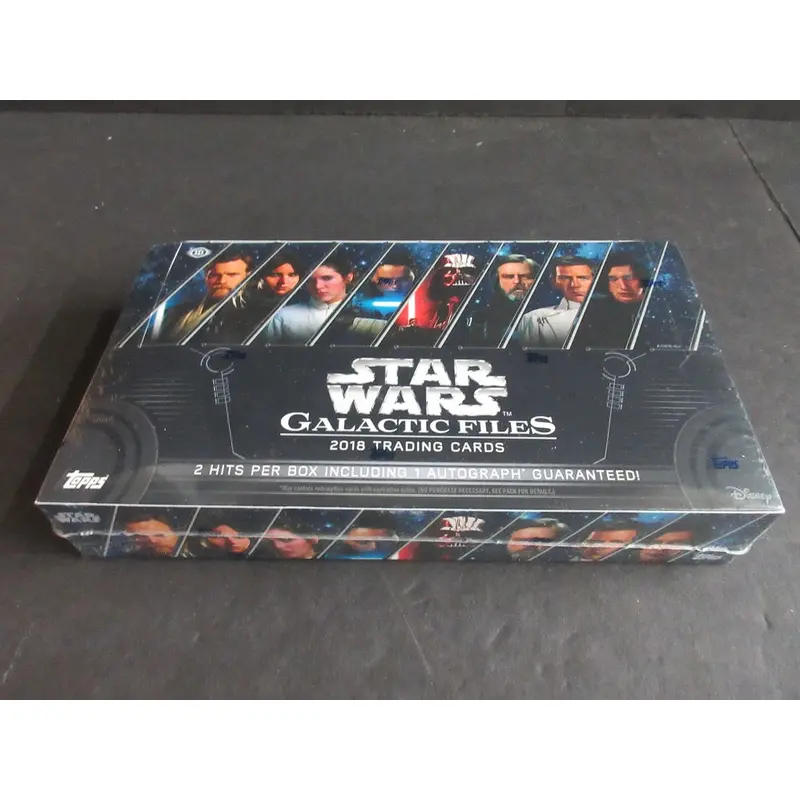 2018 Topps Star Wars Galactic FilesBox (Hobby) (24/8)