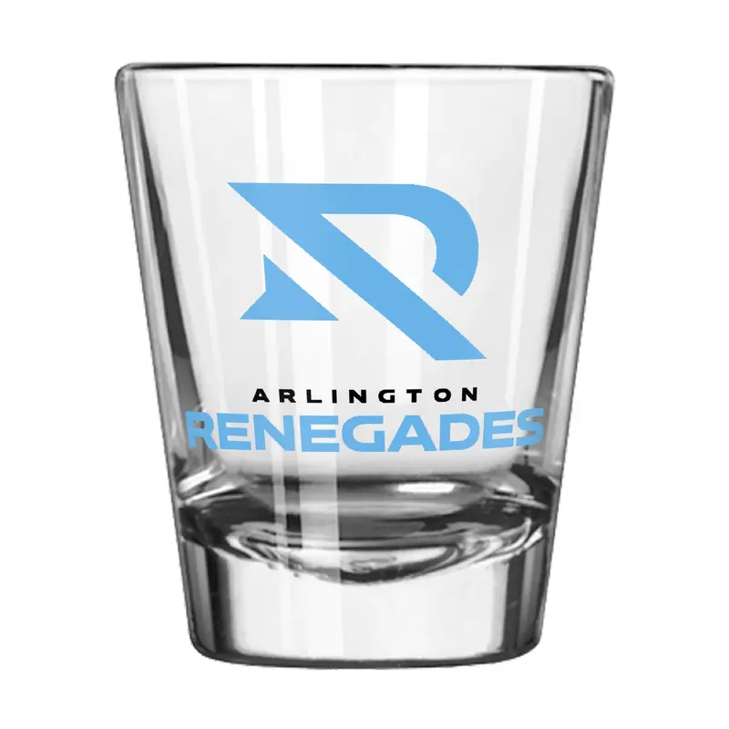 Arlington Renegades 2oz Gameday Shot Glass