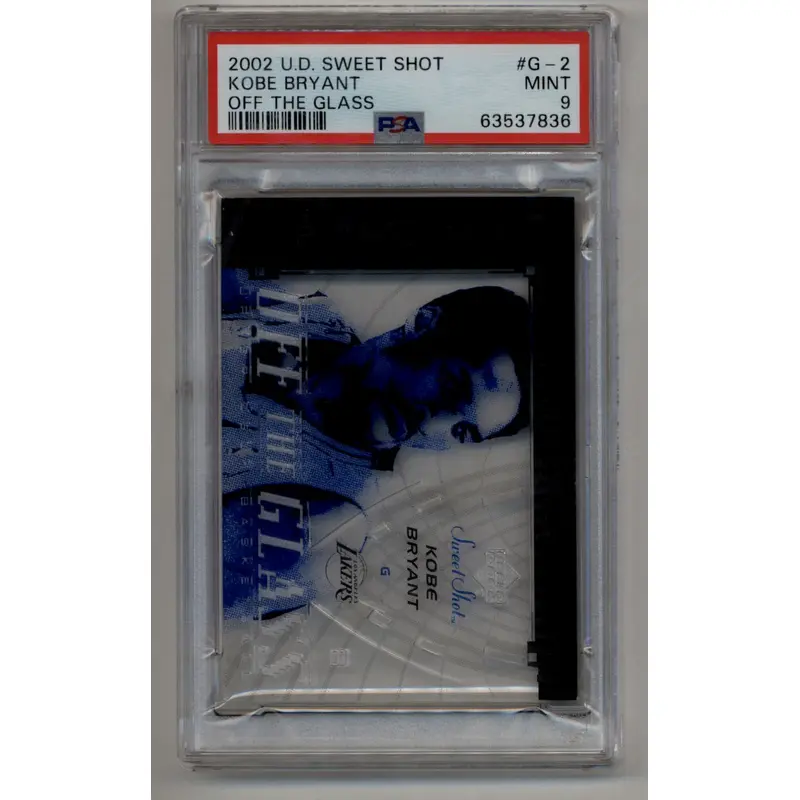 Kobe Bryant 2002-03 U.D. Sweet Shot Off the Glass #G-2 PSA 9 Mint