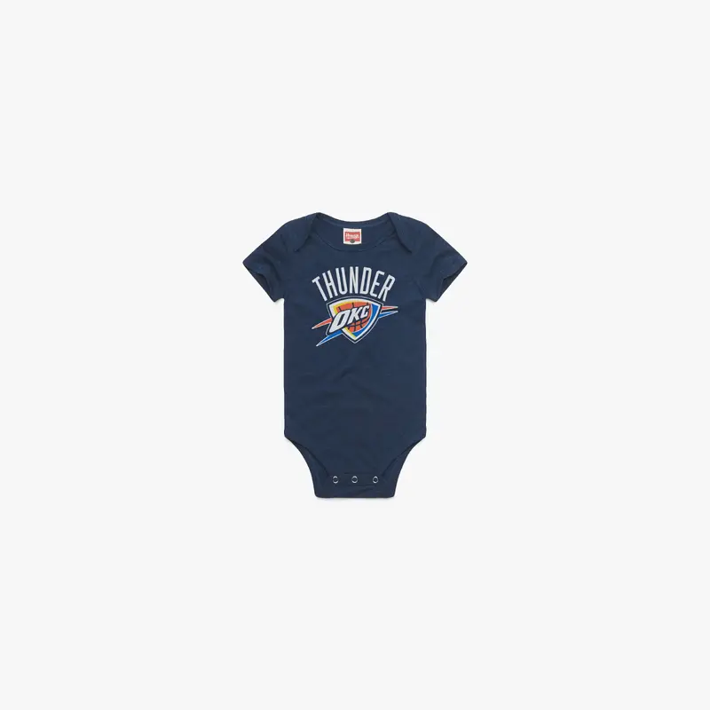 Oklahoma City Thunder Arch Baby One Piece