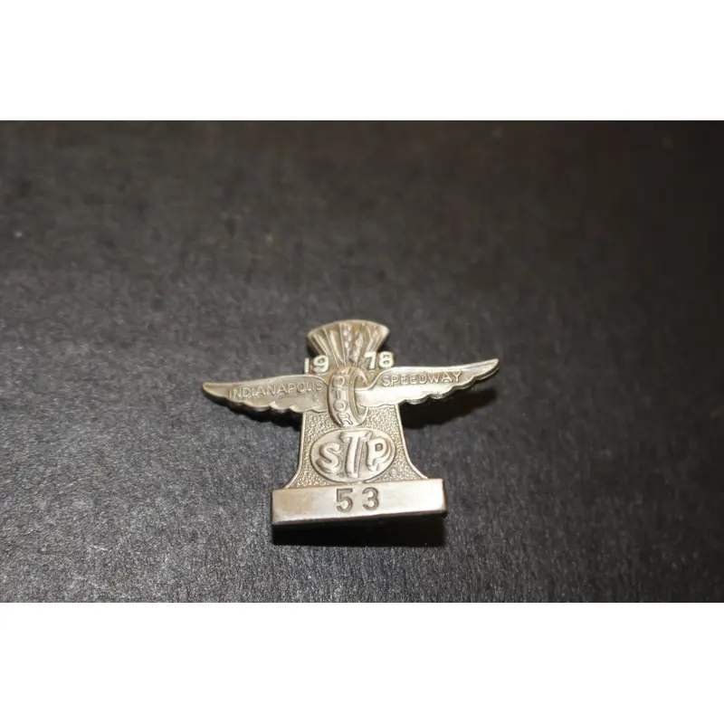 1978 Indy 500 Silver Pit Badge #53