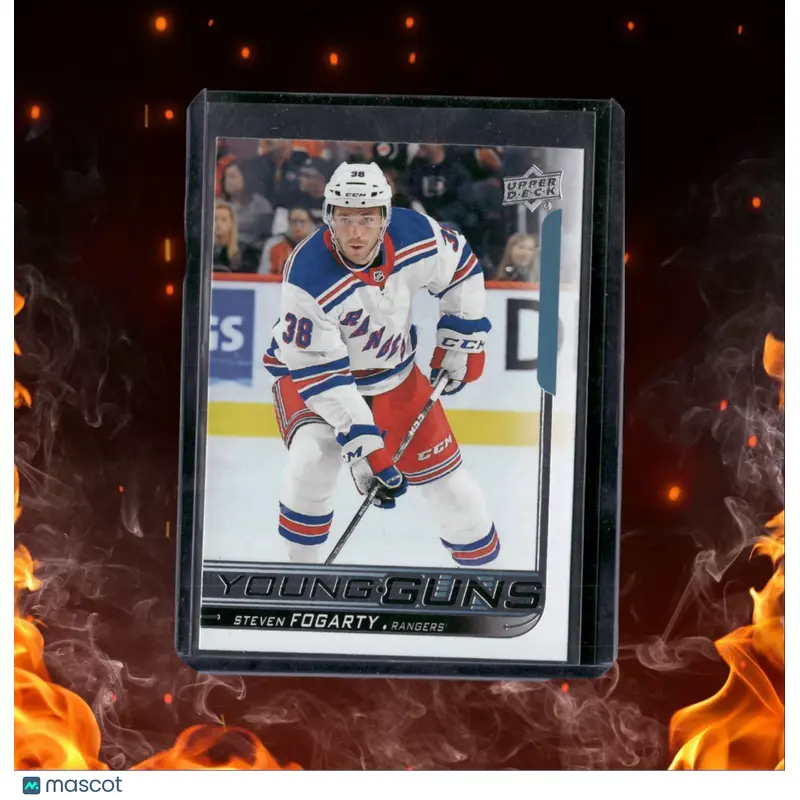 2018-19 Upper Deck Young Guns Steven Fogarty Rookie #478