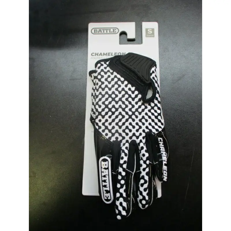 New Battle "Chameleon" Football Receiver Gloves Youth Size Medium