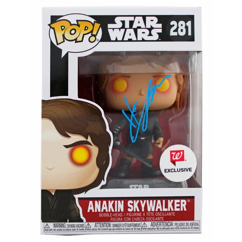 Hayden Christiansen Star Wars Authentic Signed #281 Funko Pop Vinyl Figure BAS