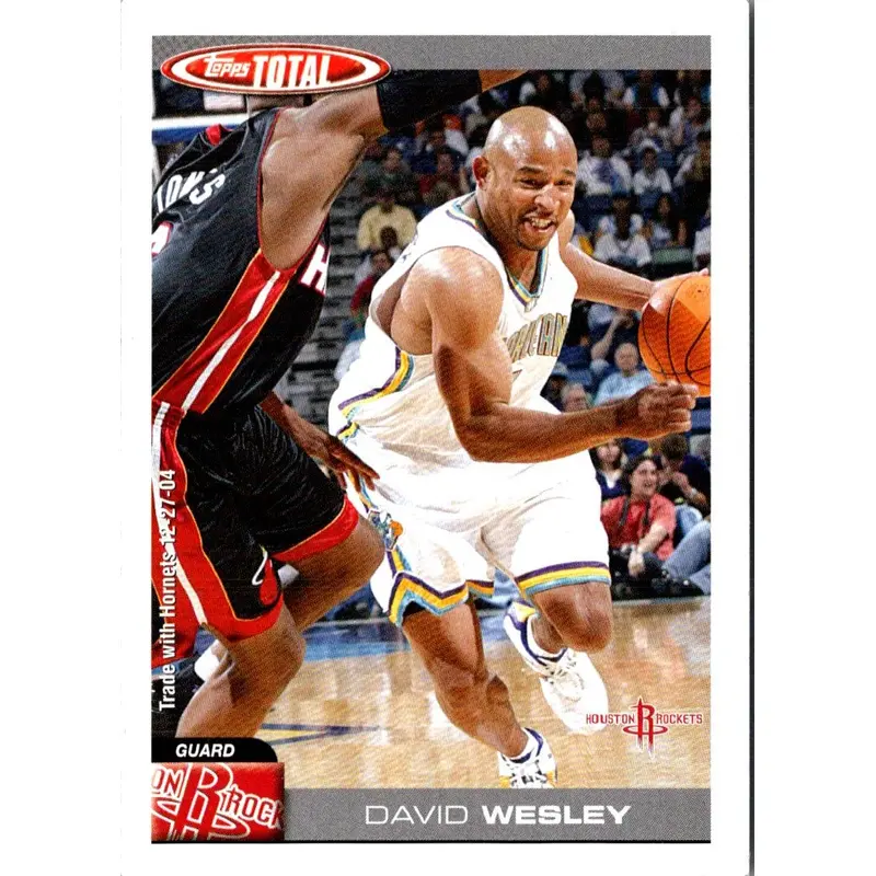 2004 Topps Total David Wesley #69