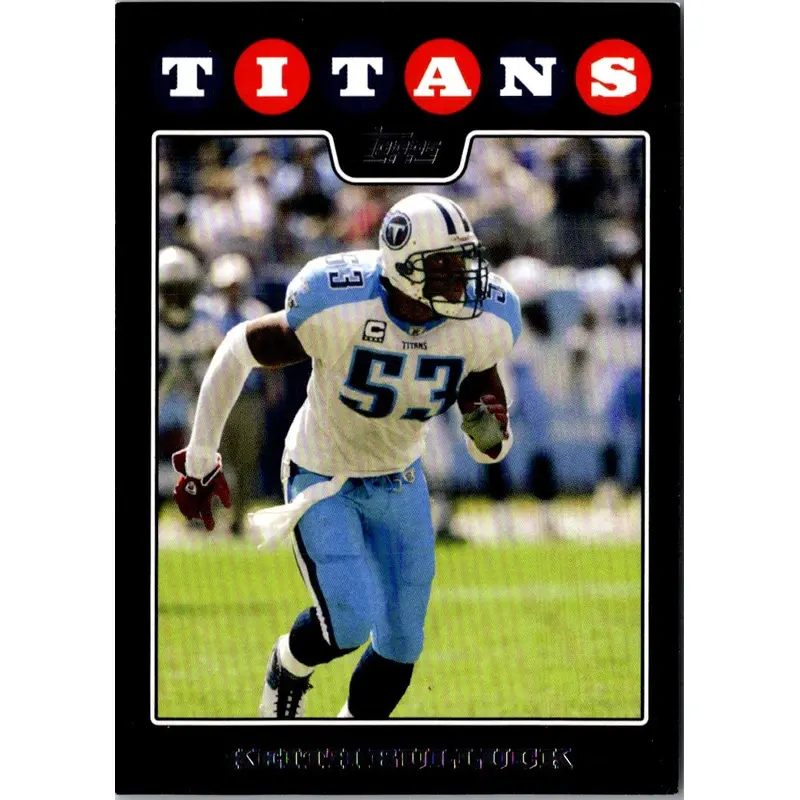 2008 Topps Tennessee Titans Keith Bulluck #TEN6