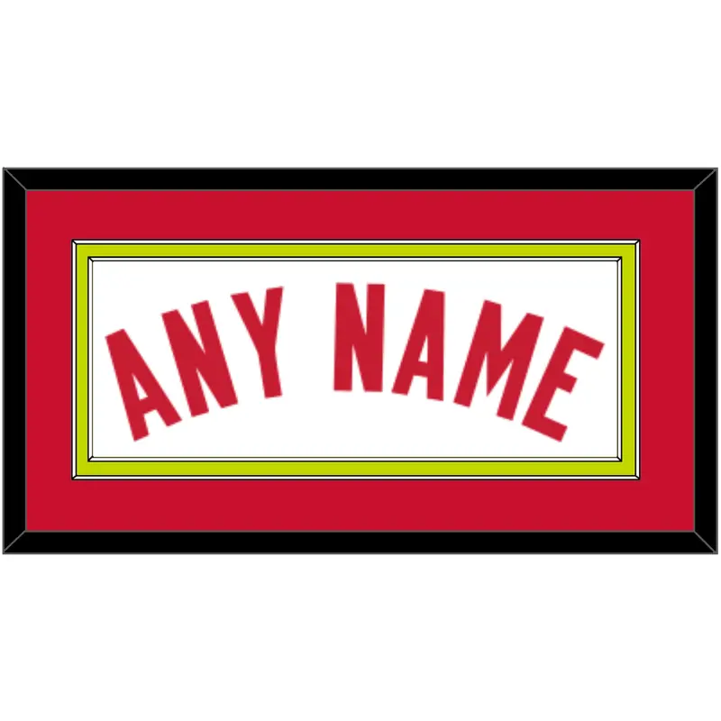 Atlanta Name - Home White (2015-2017) - Double Mat 3