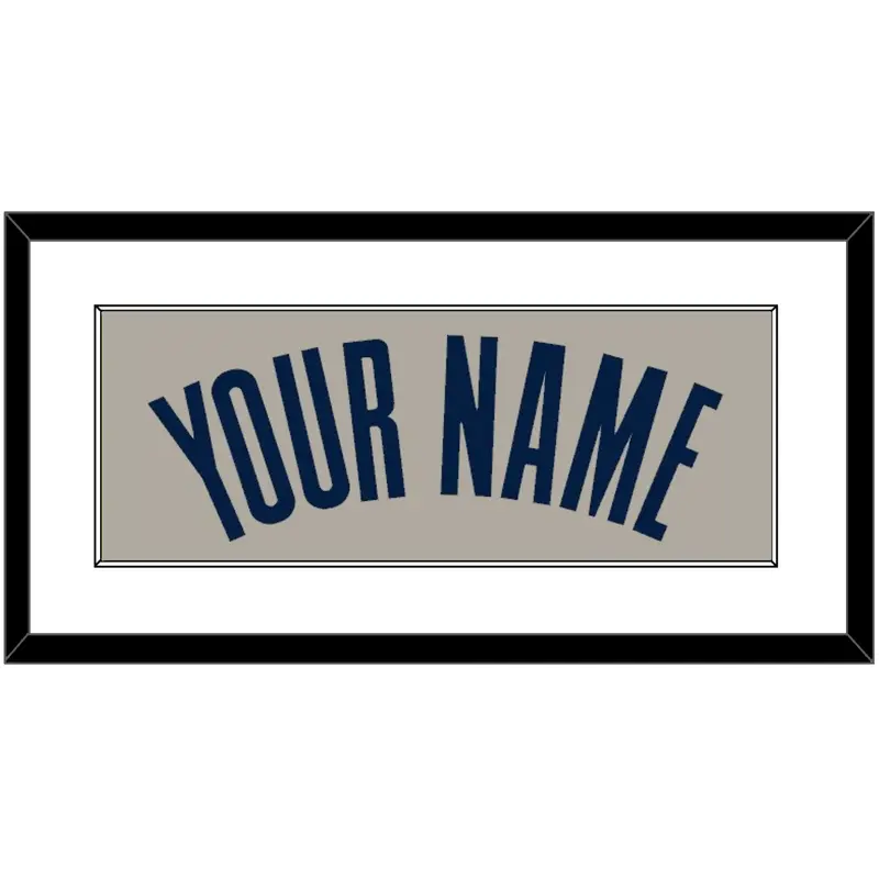 Georgetown Basketball Name - Home Gray (1994-1996) - Single Mat 1