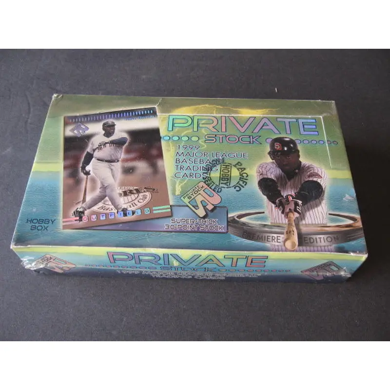 1999 Pacific Private Stock Baseball Box