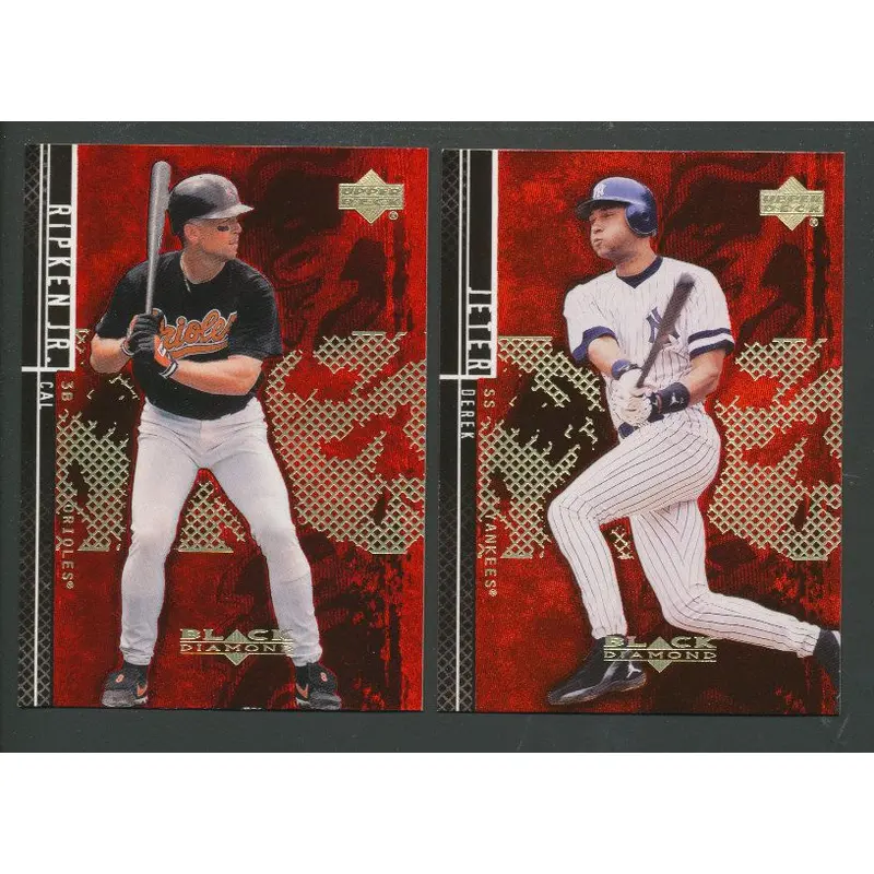2000 Upper Deck Black Diamond Rookie Edition Baseball Set