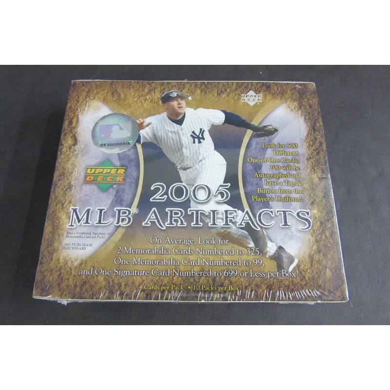 2005 Upper Deck Artifacts Baseball Box (Hobby)
