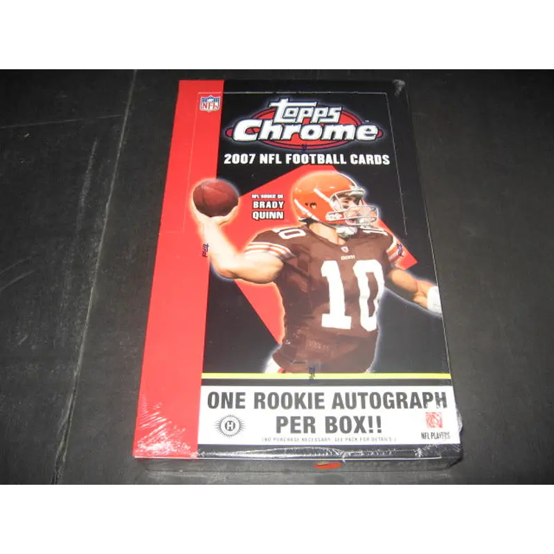 2007 Topps Chrome Football Box (Hobby)