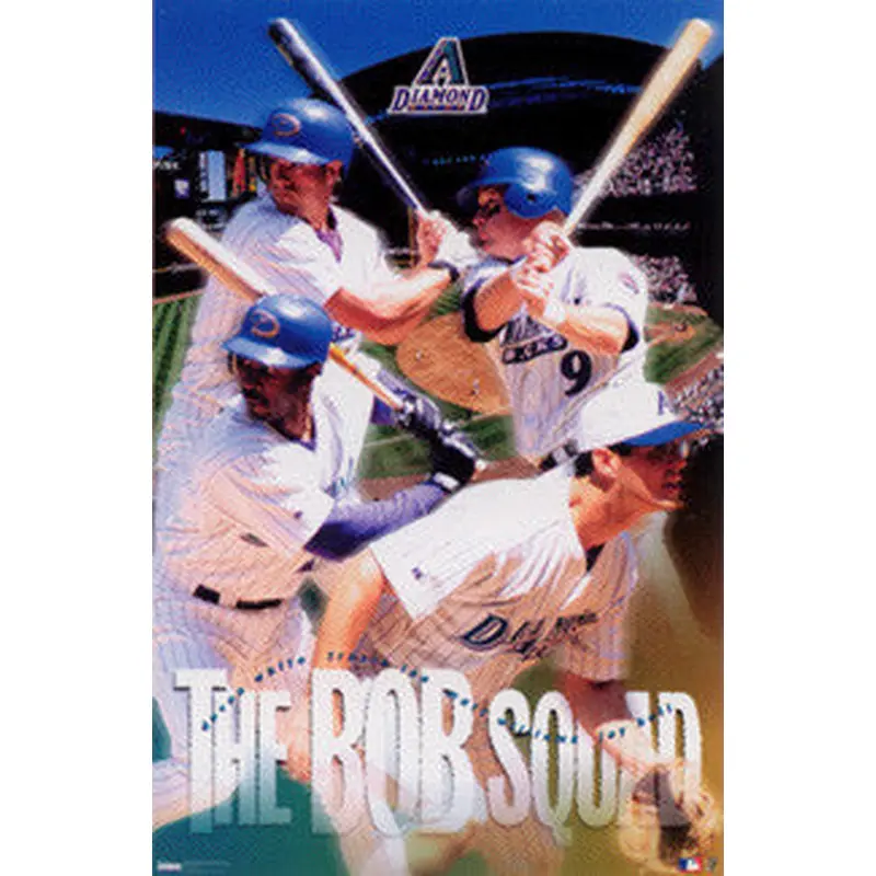 Arizona Diamondbacks "The BOB Squad" Poster - Costacos 1998