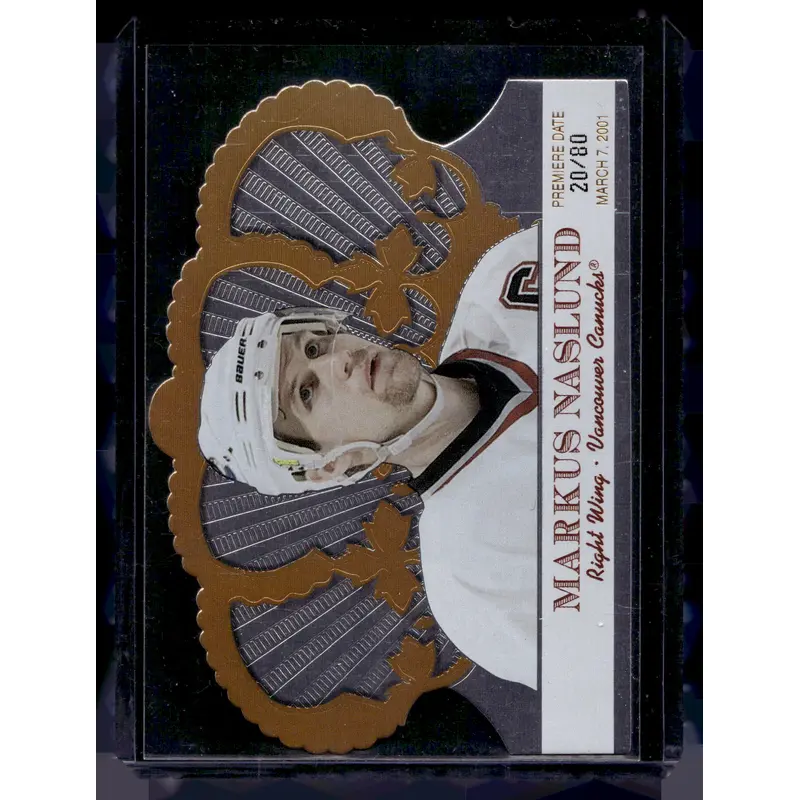 2000-01 Pacific Crown Royale - Premiere Date - Markus Naslund #104 /80