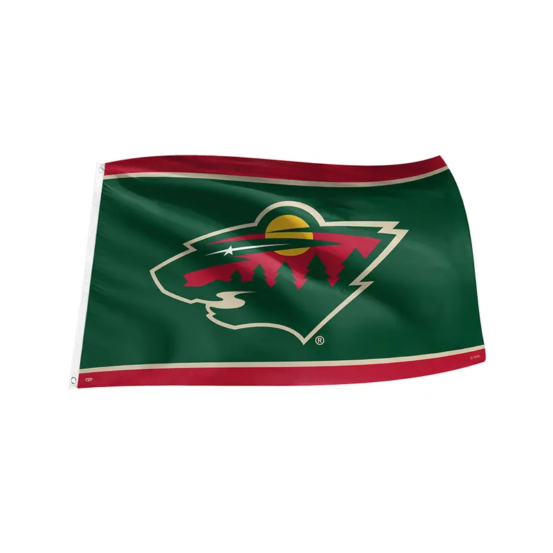 NHL Minnesota Wild 3x5 Flag with Grommets