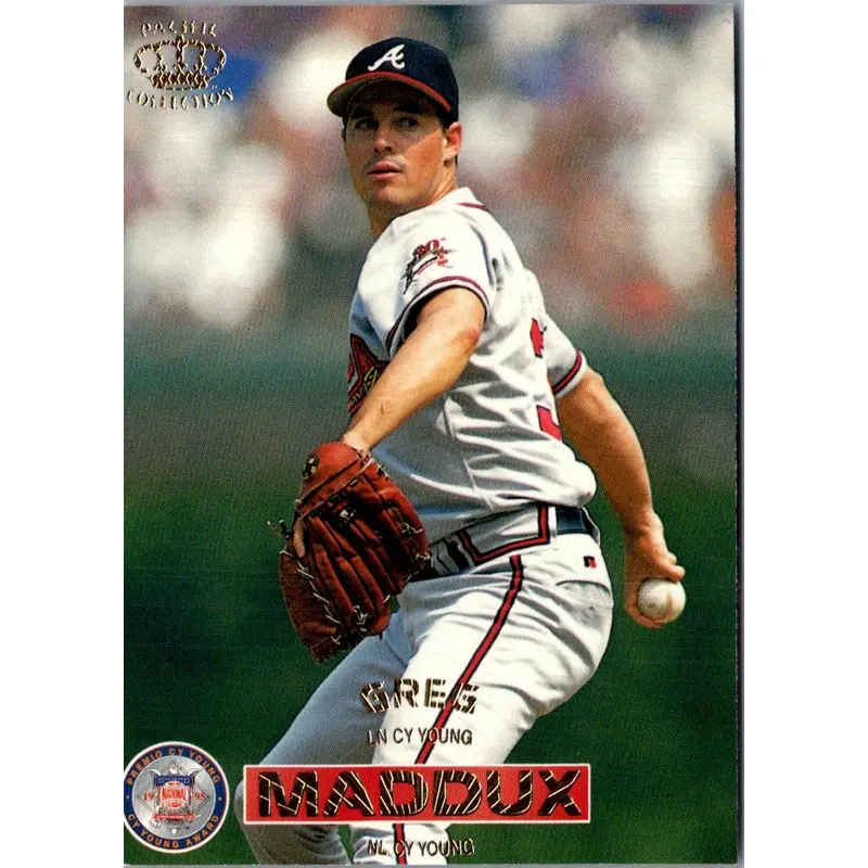 1996 Pacific Crown Collection Greg Maddux #18