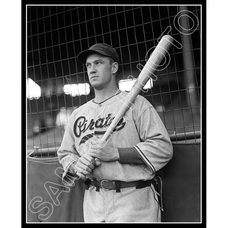 Arky Vaughan 8X10 Photo - 1938 Pittsburgh Pirates - 1409
