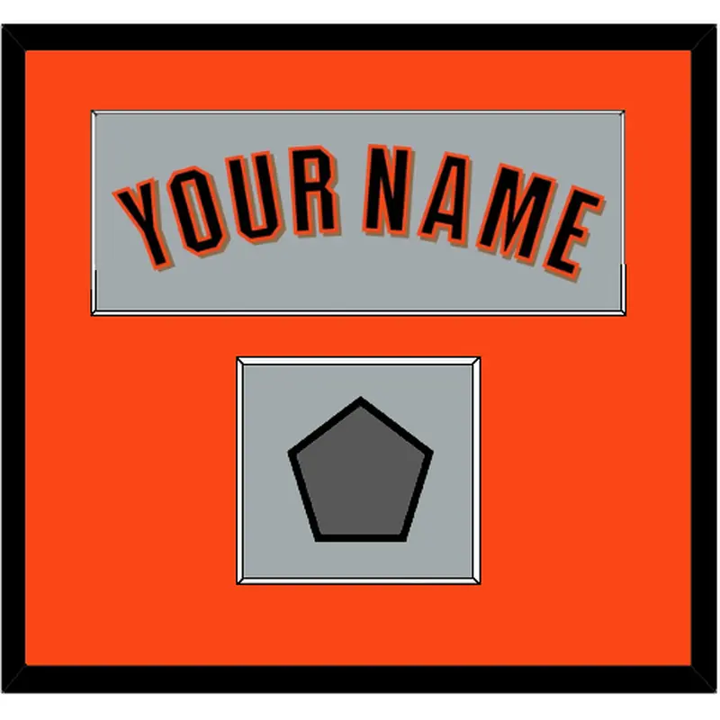 San Francisco Name & World Series Jersey Patch - Road Gray (2010-2021) - Single Mat 2