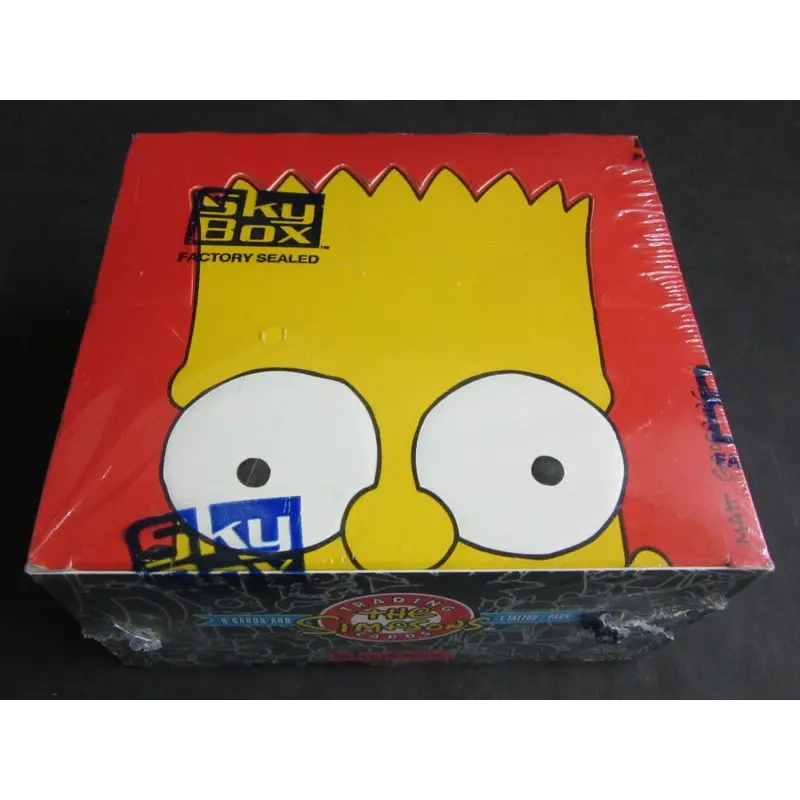 1993 Skybox The Simpsons Series 1 Box