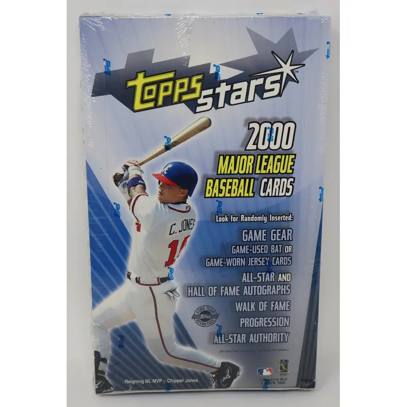 2000 Topps Stars Baseball Box (HTA) (24/6)