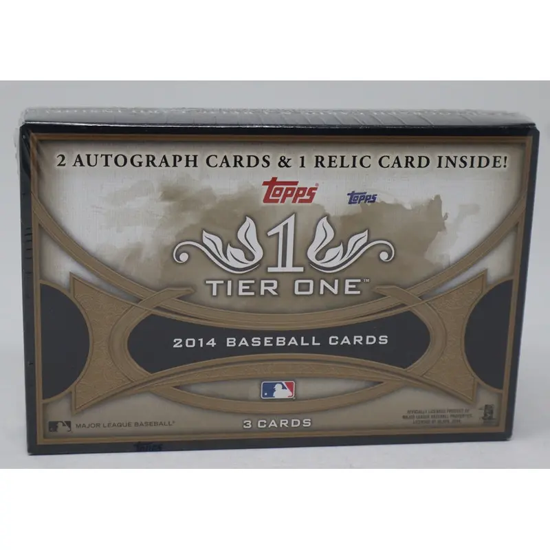 2014 Topps Tier One Baseball Box (Hobby) (1/3)
