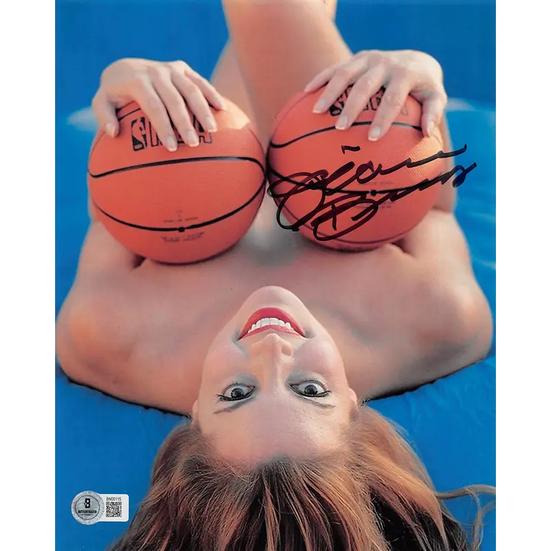 Jeanie Buss Playmate Authentic Signed 8x10 Photo Autographed BAS #BN00115