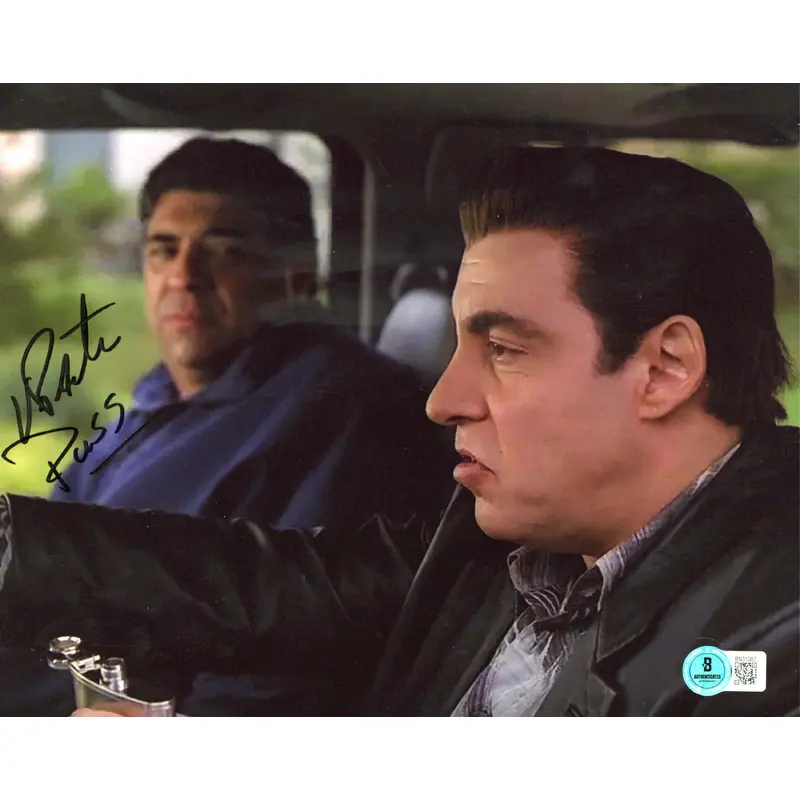 Vincent Pastore The Sopranos Authentic Signed 8x10 Horizontal Photo BAS 4