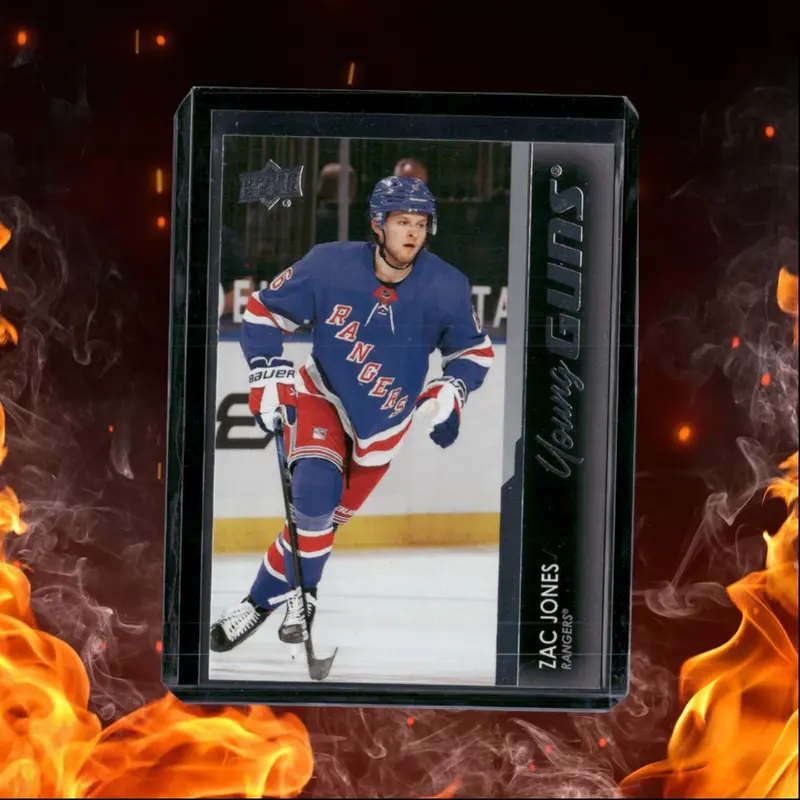 2021-22 Upper Deck Zac Jones Young Guns Rookie #231
