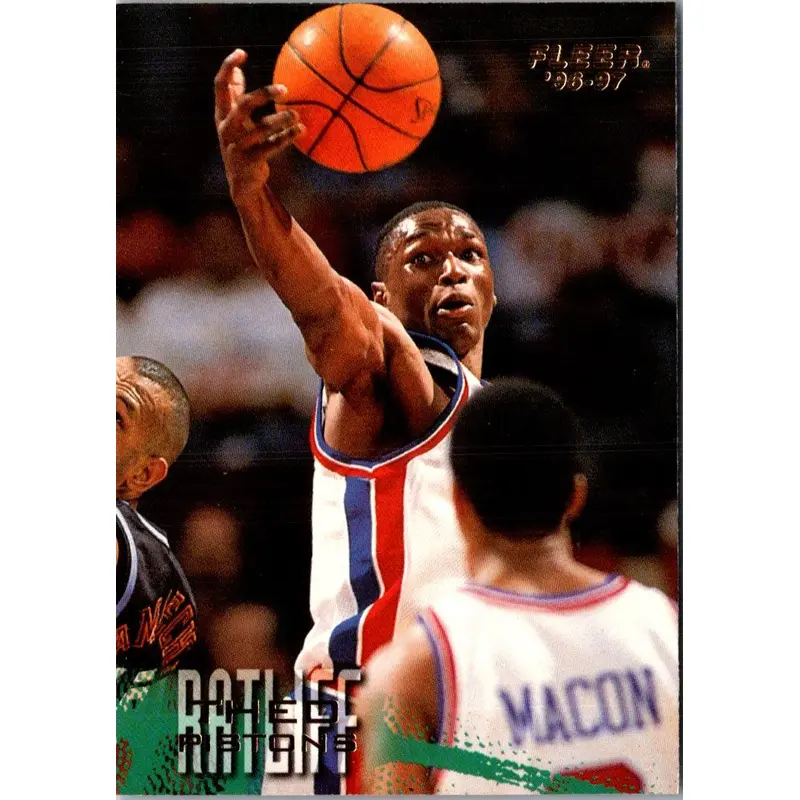 1996 Fleer European Theo Ratliff #33