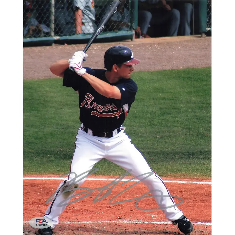 BRENT LILLIBRIDGE signed 8x10 photo PSA/DNA Atlanta Braves Autographed