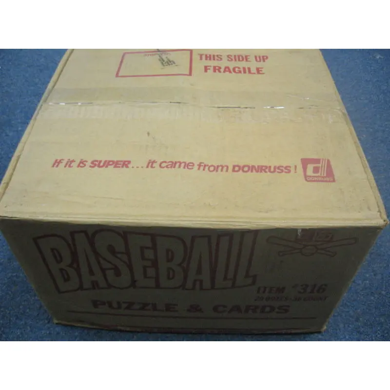 1983 Donruss Baseball Unopened Wax Case (20 Box) (Sealed)