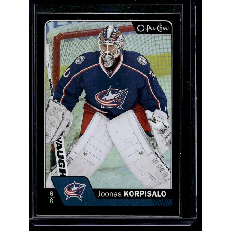 2016-17 O-Pee-Chee - Black Rainbow Foil - Joonas Korpisalo #88 /100