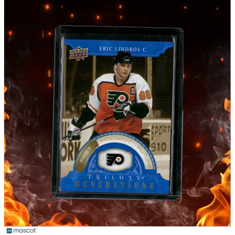 2022-23 Upper Deck Trilogy Eric Lindros Generations Blue 069/299 #AT-8